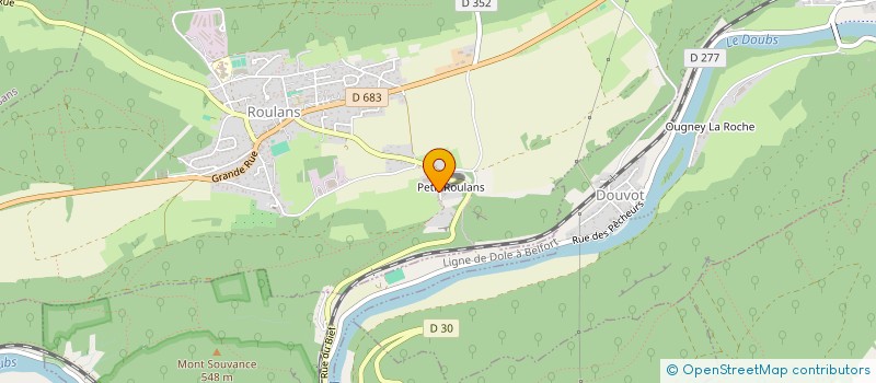 localisation de l'entreprise FERME D'AIGREMONT EARL  ROULANS