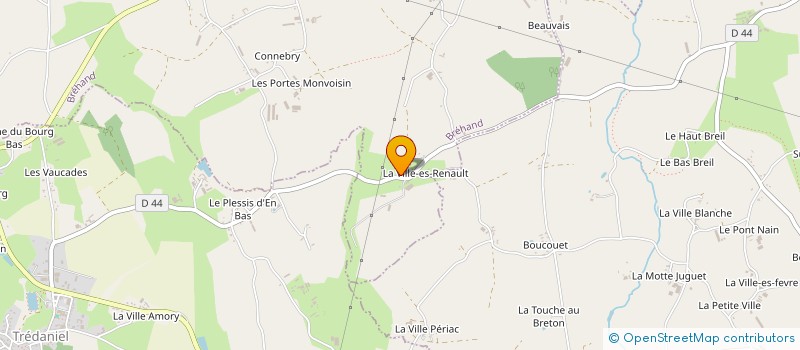 localisation de l'entreprise FERME D'ARVORIK à TREBRY