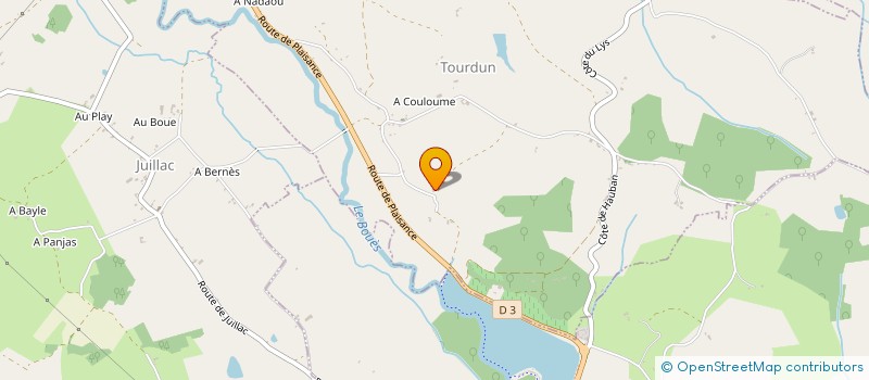 localisation de l'entreprise FERME D'ENJACQUET  RICOURT