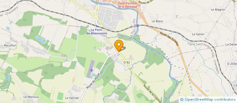 localisation de l'entreprise FERME DE BEAUCHIFFRAY à SAINT-JEAN-D'AVELANNE