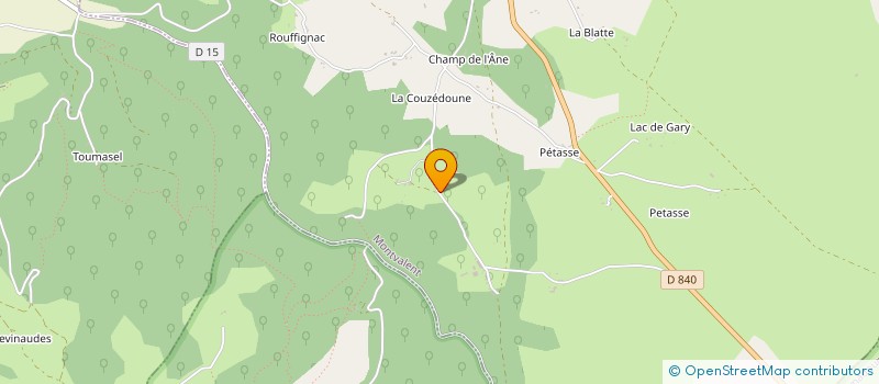 localisation de l'entreprise FERME DE BENDOU  MONTVALENT