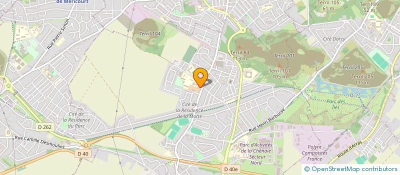 localisation de l'entreprise FERME DE BETRICOURT  ROUVROY