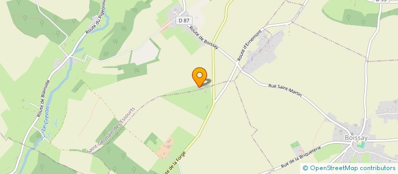 localisation de l'entreprise FERME DE BOURCEVILLE  IVRY-LE-TEMPLE