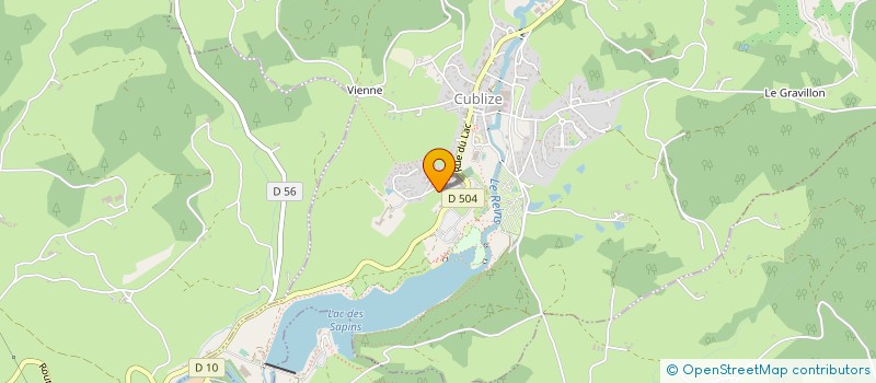 localisation de l'entreprise FERME DE CALLYSANDRE à CUBLIZE
