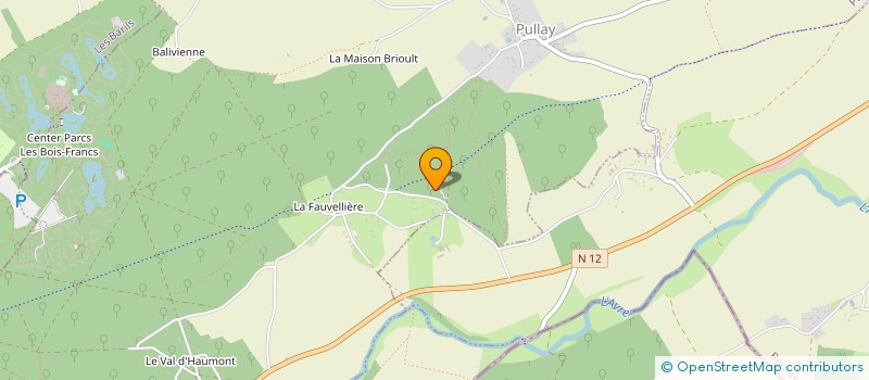 localisation de l'entreprise FERME DE CHALVIGNY  VERNEUIL D'AVRE ET D'ITON