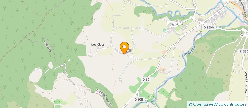 localisation de l'entreprise FERME DE CHAMP JOUVENT  GARDE-COLOMBE