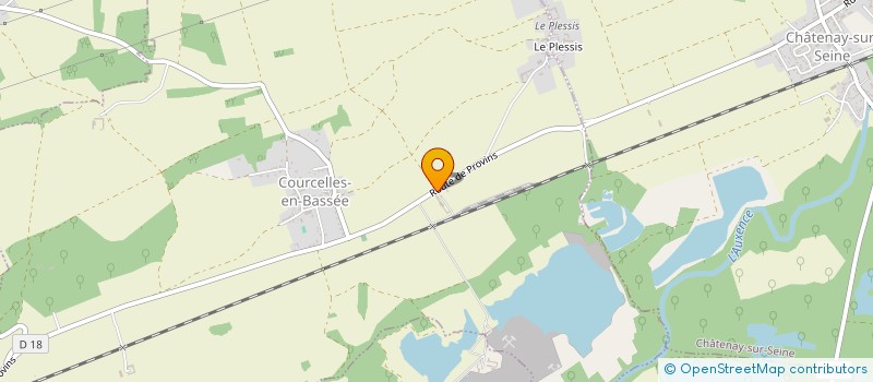 localisation de l'entreprise FERME DE CHANGY  COURCELLES-EN-BASSEE