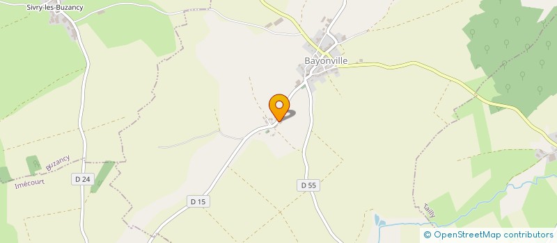 localisation de l'entreprise FERME DE CHENNERY  BAYONVILLE