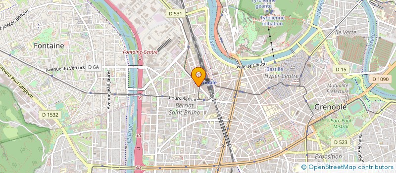 localisation de l'entreprise FERME DE COUANAC  GRENOBLE