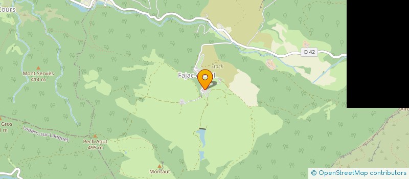 localisation de l'entreprise FERME DE FAJAC à FAJAC-EN-VAL