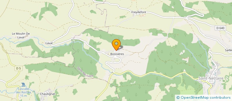 localisation de l'entreprise FERME DE FARGES  SAINT-NECTAIRE