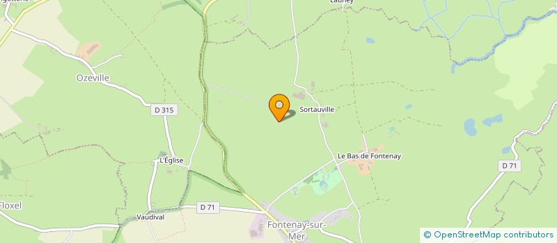 localisation de l'entreprise FERME DE FRANCQUEVILLE  FONTENAY-SUR-MER