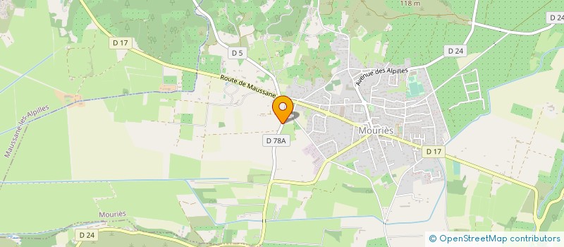localisation de l'entreprise FERME DE JACOBY à MOURIES