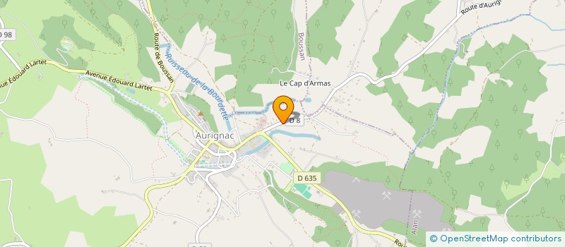 localisation de l'entreprise FERME DE JOUANDILLAC à CAZENEUVE-MONTAUT