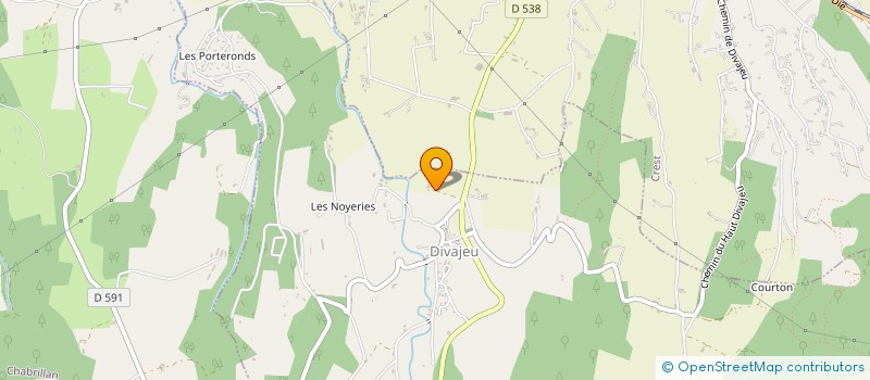 localisation de l'entreprise FERME DE L'AUBERGE  DIVAJEU