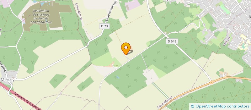 localisation de l'entreprise FERME DE L'ECOUFLE  SAINT-MARCEL