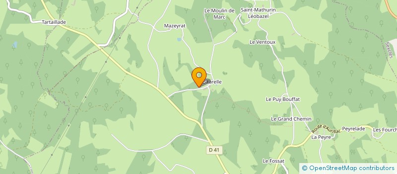 localisation de l'entreprise FERME DE LA BITARELLE  CAMPS-SAINT-MATHURIN-LEOBAZEL