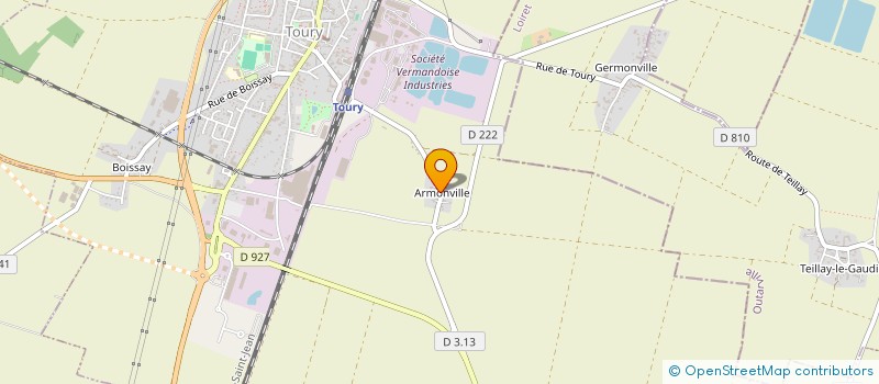 localisation de l'entreprise FERME DE LA BLETERIE à POINVILLE