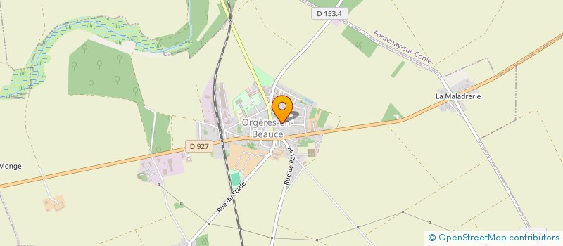localisation de l'entreprise FERME DE LA CHAPELLE à ORGERES-EN-BEAUCE