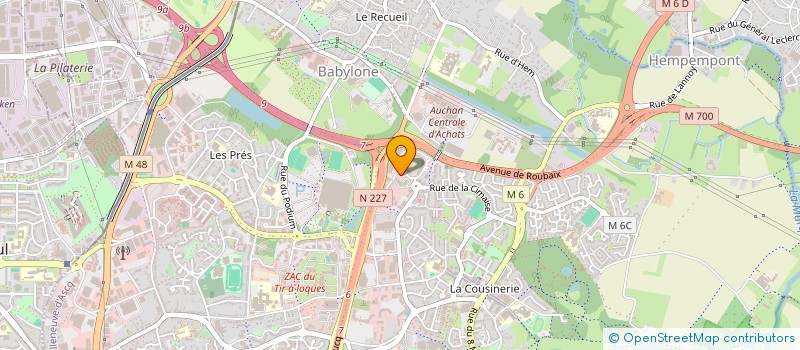 localisation de l'entreprise FERME DE LA CIMAISE  VILLENEUVE-D'ASCQ