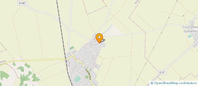 localisation de l'entreprise FERME DE LA COMMANDERIE  TRICOT