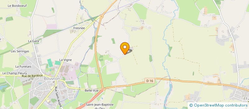 localisation de l'entreprise FERME DE LA COUAIS à FAY-DE-BRETAGNE