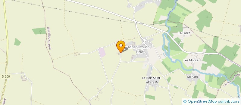 localisation de l'entreprise FERME DE LA CRESSONNIERE à MAROLLES-EN-BRIE