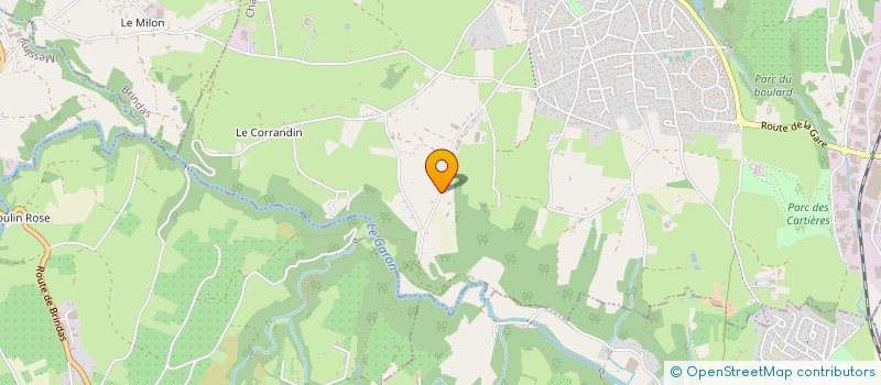 localisation de l'entreprise FERME DE LA DAME BLANCHE  CHAPONOST