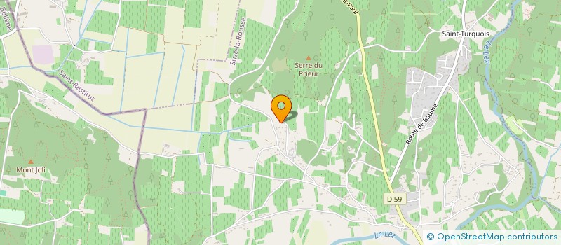 localisation de l'entreprise FERME DE LA DELILE  SUZE-LA-ROUSSE