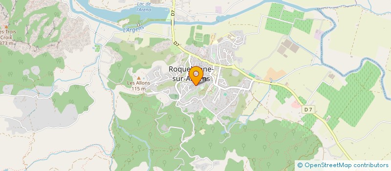localisation de l'entreprise FERME DE LA FONTAINE  ROQUEBRUNE-SUR-ARGENS
