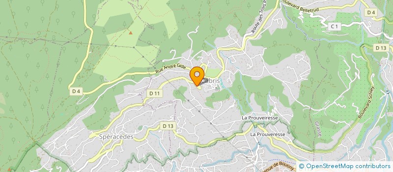 localisation de l'entreprise FERME DE LA FUBI à SAINT-VALLIER-DE-THIEY