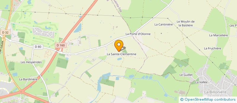 localisation de l'entreprise FERME DE LA GOULPIERE  LES SABLES-D'OLONNE