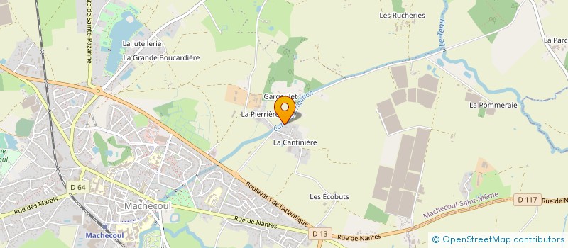 localisation de l'entreprise FERME DE LA GUINEFOLLE à SAINT-ETIENNE-DE-MER-MORTE