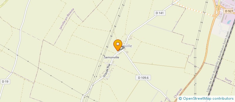 localisation de l'entreprise FERME DE LA MADIERE à GUILLEVILLE