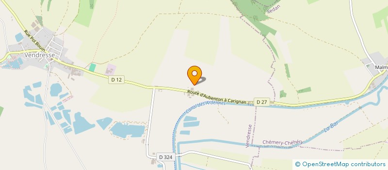 localisation de l'entreprise FERME DE LA MORTEAU  VENDRESSE