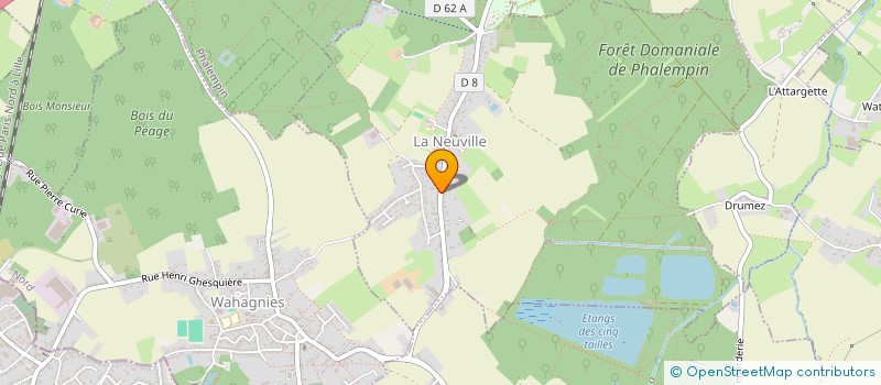 localisation de l'entreprise FERME DE LA NEUVILLE  LA NEUVILLE