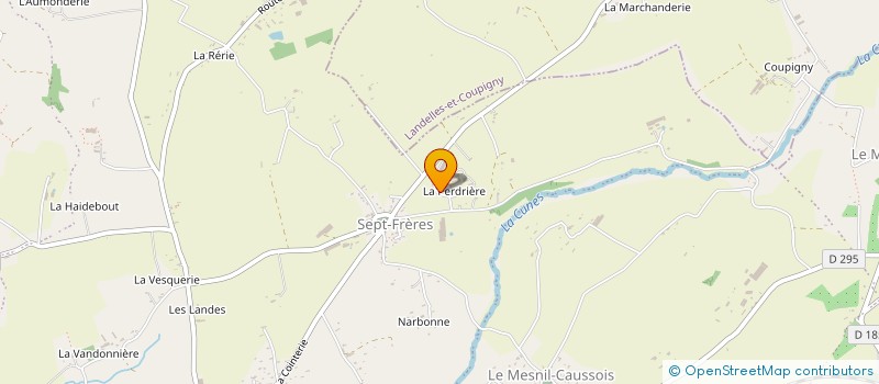 localisation de l'entreprise FERME DE LA PERDRIERE à NOUES DE SIENNE