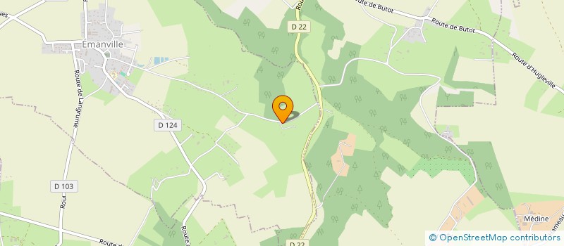 localisation de l'entreprise FERME DE LA QUEUE DU RENARD  EMANVILLE