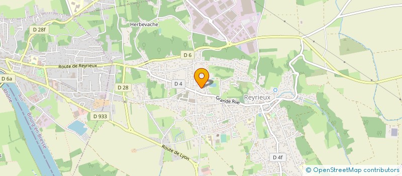 localisation de l'entreprise FERME DE LA RESTE à REYRIEUX