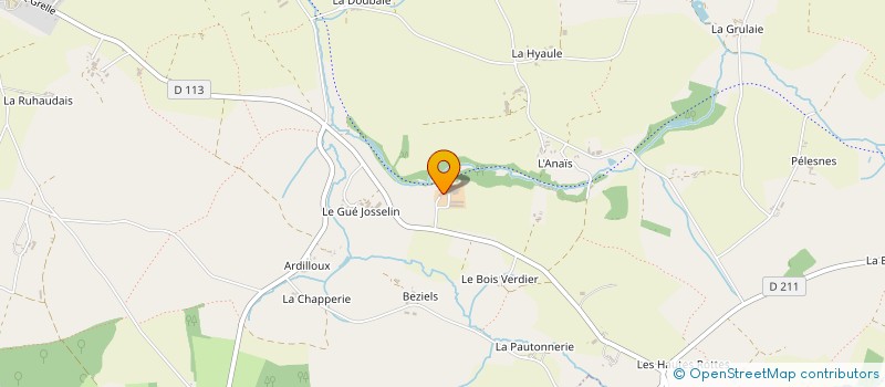 localisation de l'entreprise FERME DE LA RONDAIE  VAL-COUESNON