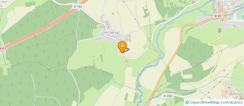 localisation de l'entreprise FERME DE LA ROUGE MAISON  AUTREPIERRE