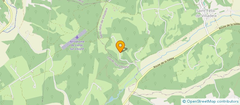 localisation de l'entreprise FERME DE LA VALETTE - PERIGORD  SAINT-FELIX-DE-VILLADEIX