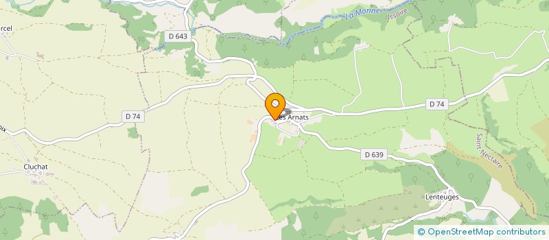 localisation de l'entreprise FERME DE LA VALLEE DE L'AVENIR à SAINT-NECTAIRE
