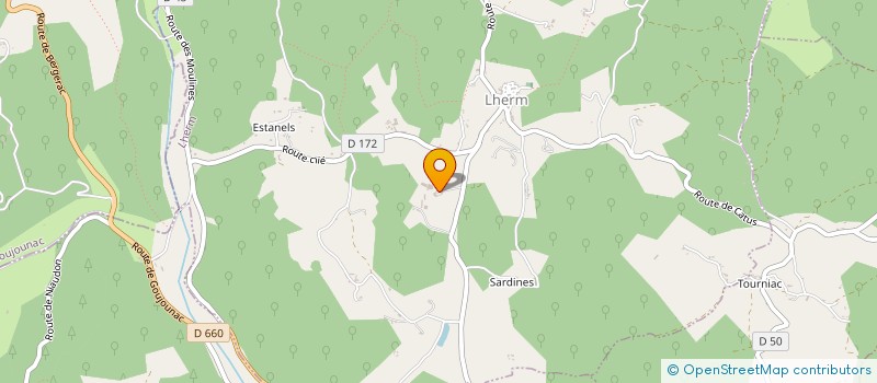localisation de l'entreprise FERME DE LAFILLOU à LHERM