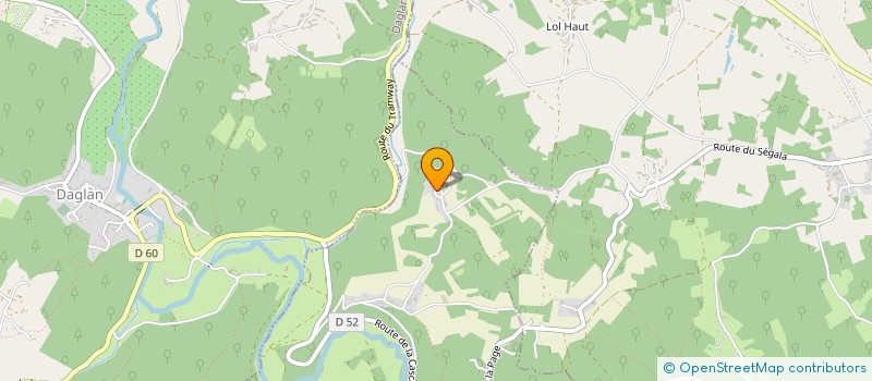 localisation de l'entreprise FERME DE LASFARGUES  FLORIMONT-GAUMIER