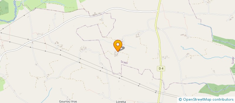 localisation de l'entreprise FERME DE LEIGNOU  SCAER