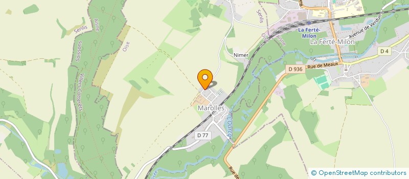 localisation de l'entreprise FERME DE MAROLLES  MAROLLES