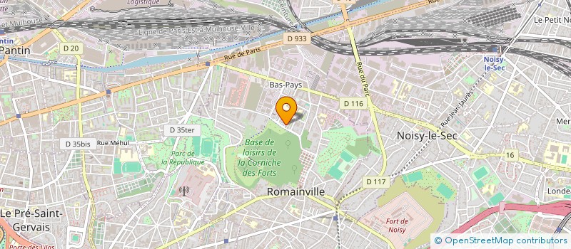 localisation de l'entreprise FERME DE MERINVILLE à ROMAINVILLE