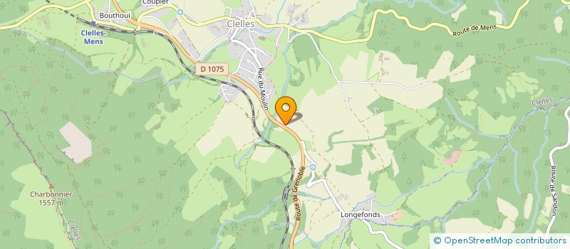 localisation de l'entreprise FERME DE MONTAGNE  CLELLES