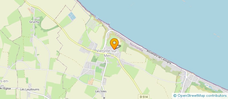 localisation de l'entreprise FERME DE MONTFORT  BRICQUEVILLE